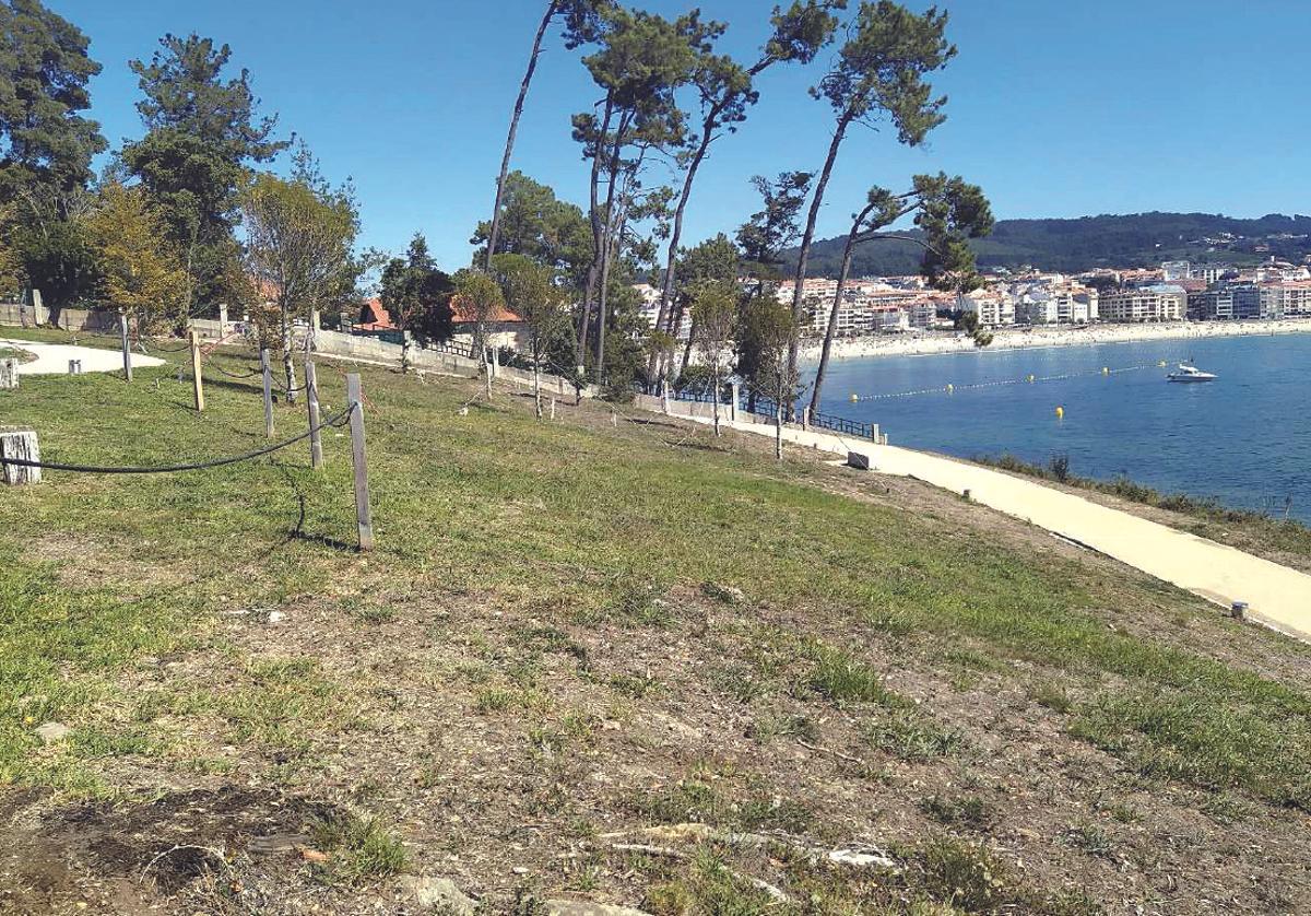 Punta Vicaño, en Sanxenxo, objeto de la principal inversión.