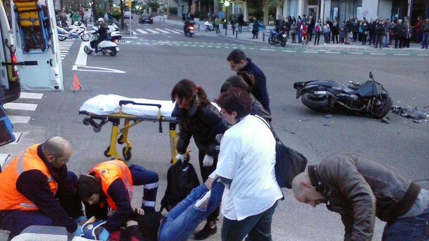 Confusión en el estreno del carril bici de Goya con Sagasta