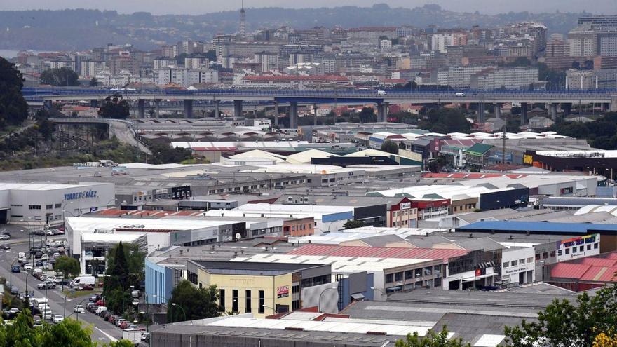 Panorámica del polígono de Pocomaco. |   // VÍCTOR ECHAVE