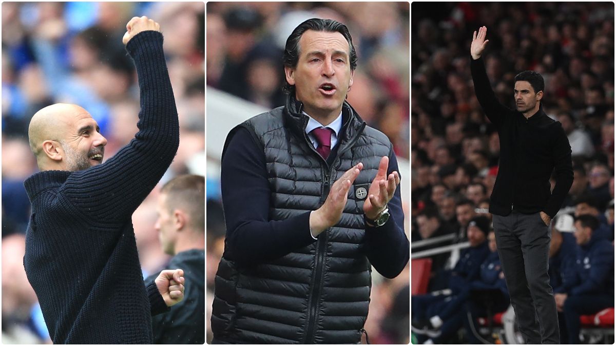 Guardiola, Emery y Arteta, entre los nominados a mejor entrenador de la Premier