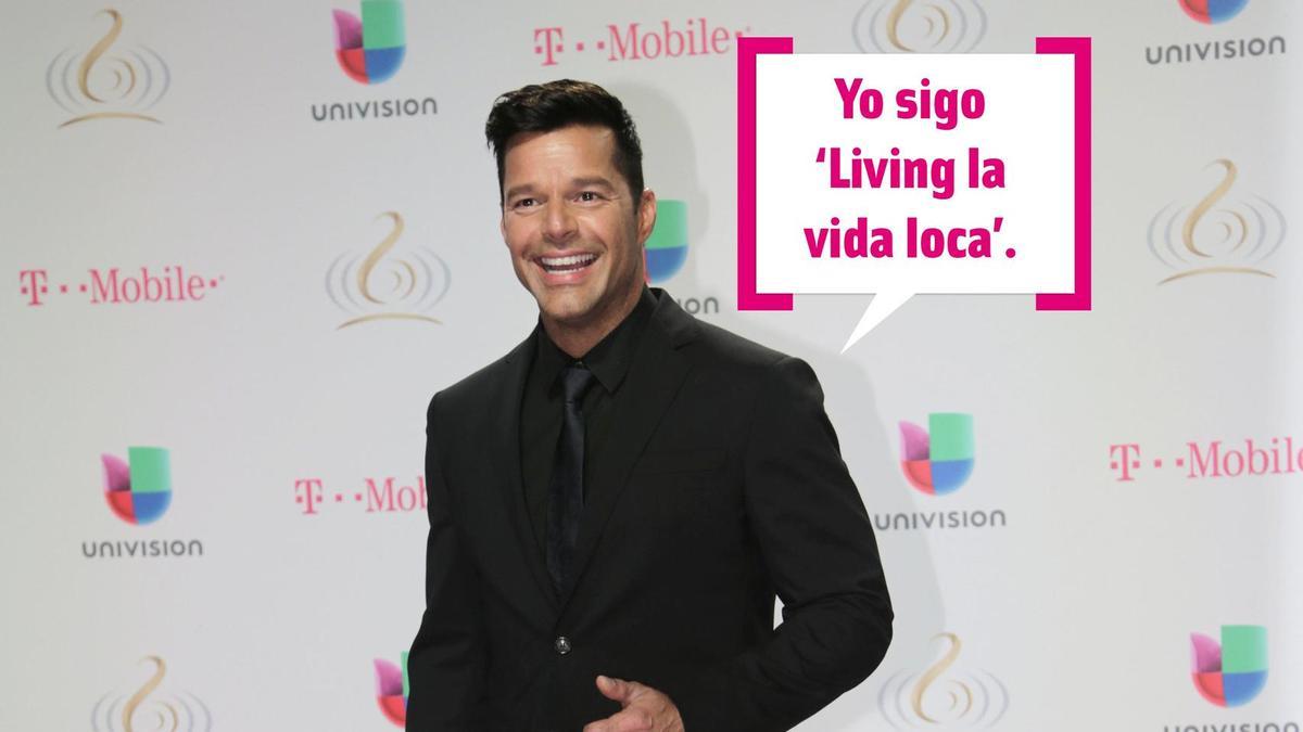 Ricky Martin en una entrega de premios