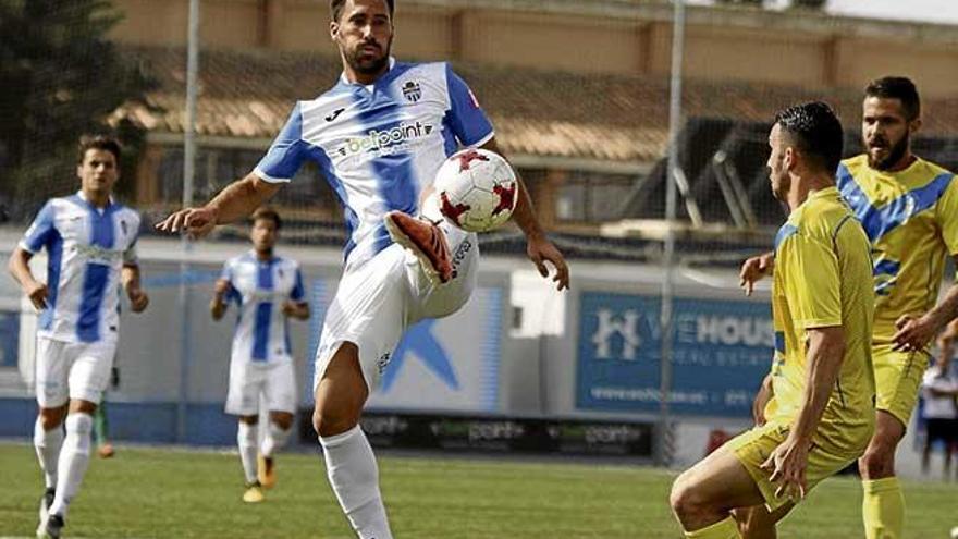 Xisco Hernández en un partido de esta temporada.