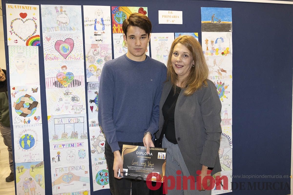 Entrega de los premios por el 'Día de la Fraternidad' en Caravaca