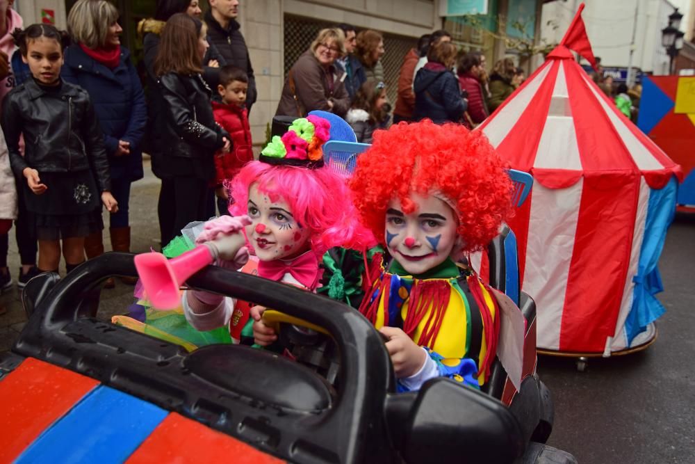 Carnaval 2019 en A Estrada: el circo reina