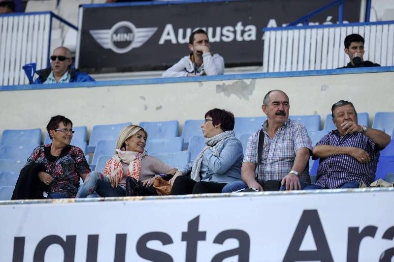 Fotogalería del partido del Real Zaragoza B y el L’Hospitalet en la Romareda