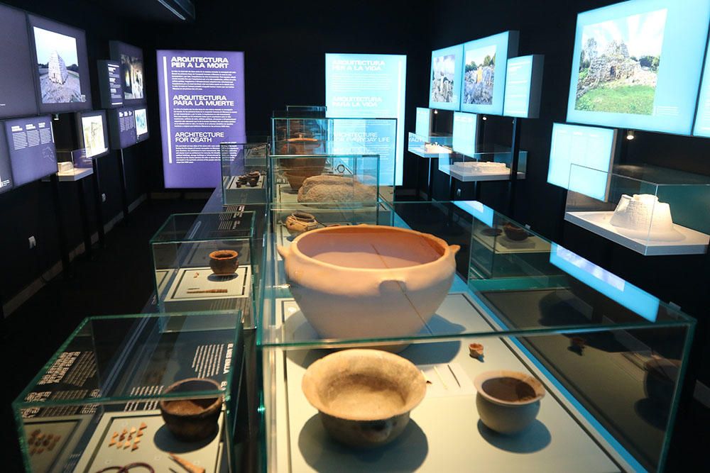 Arquitectura talayótica en el museo de Puig des Molins