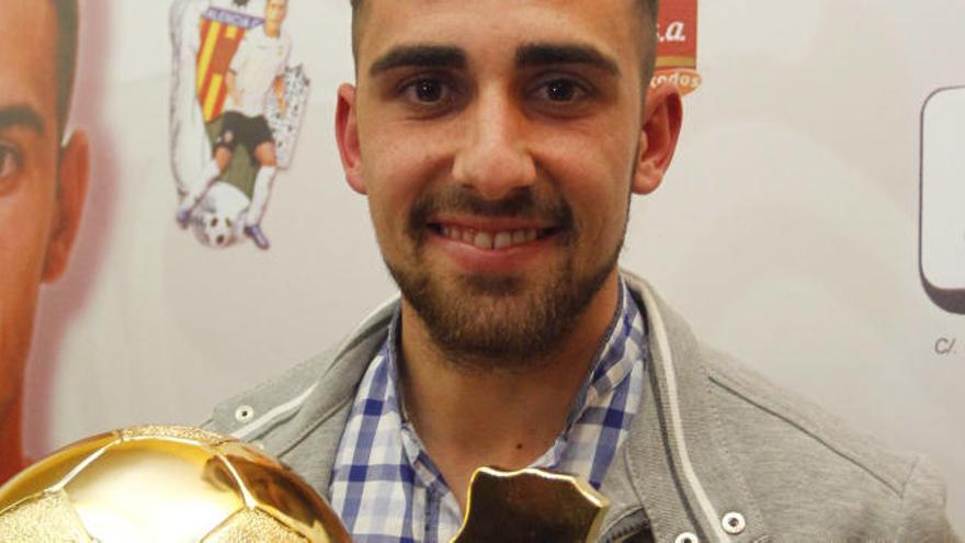 Alcácer, contento con el Baló d&#039;Or 2014