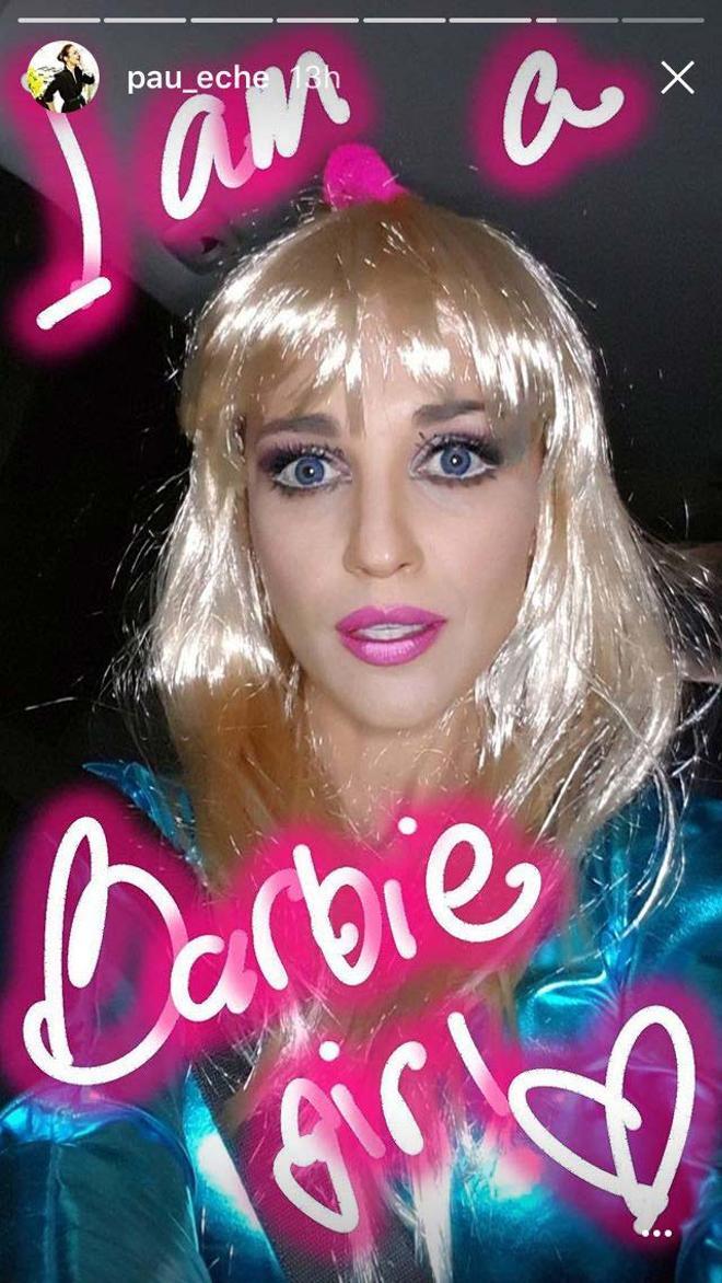 Paula Echevarría, nueva Barbie en Halloween