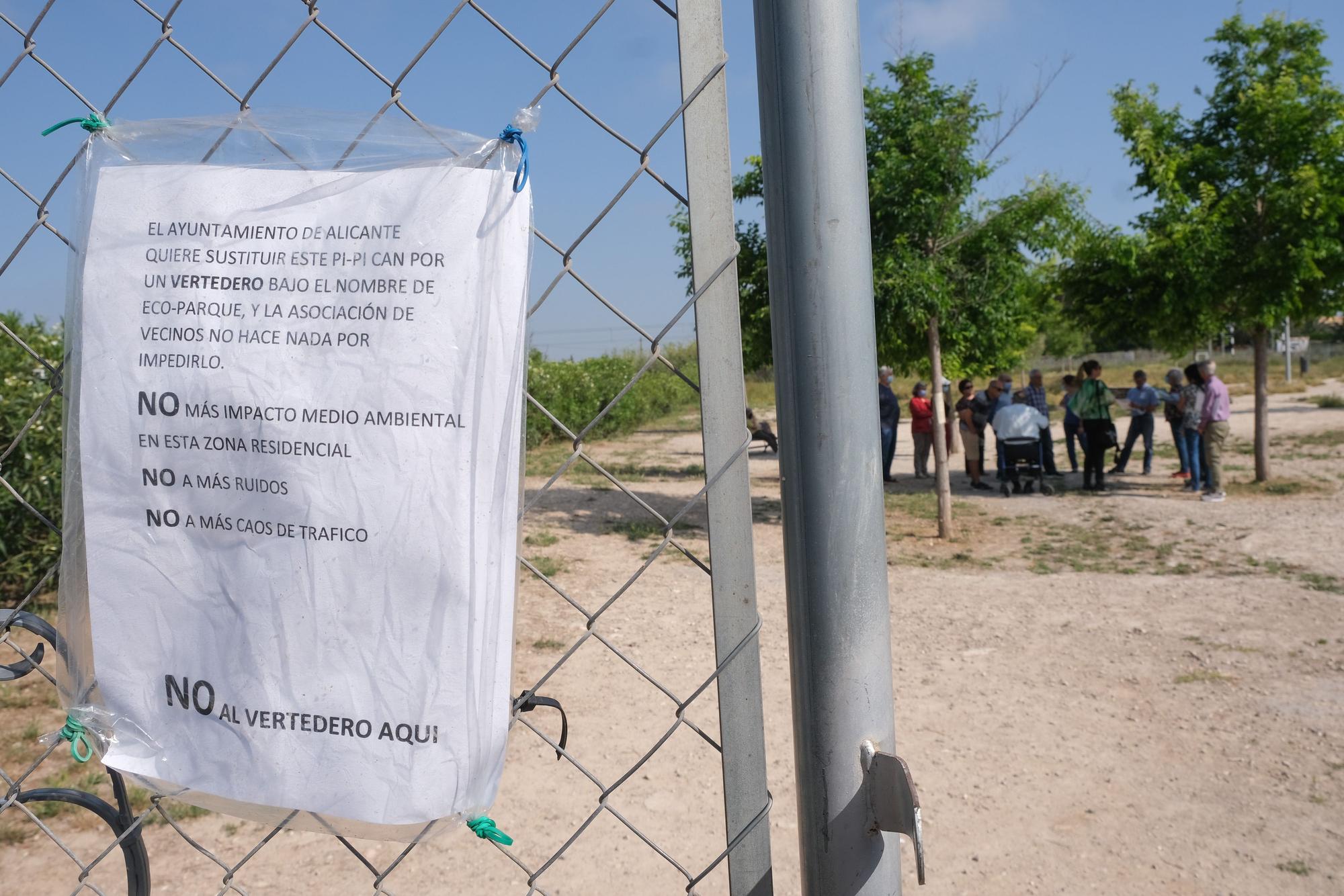 Oposición vecinal a un ecoparque en la Playa de San Juan