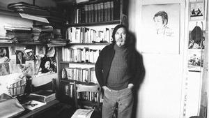 Francesc Candel, en la habitación donde escribió Els altres catalans