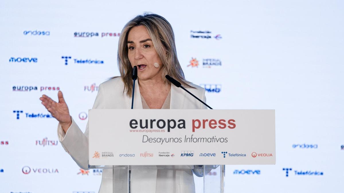 La ministra de Educación, Milagros Tolón.