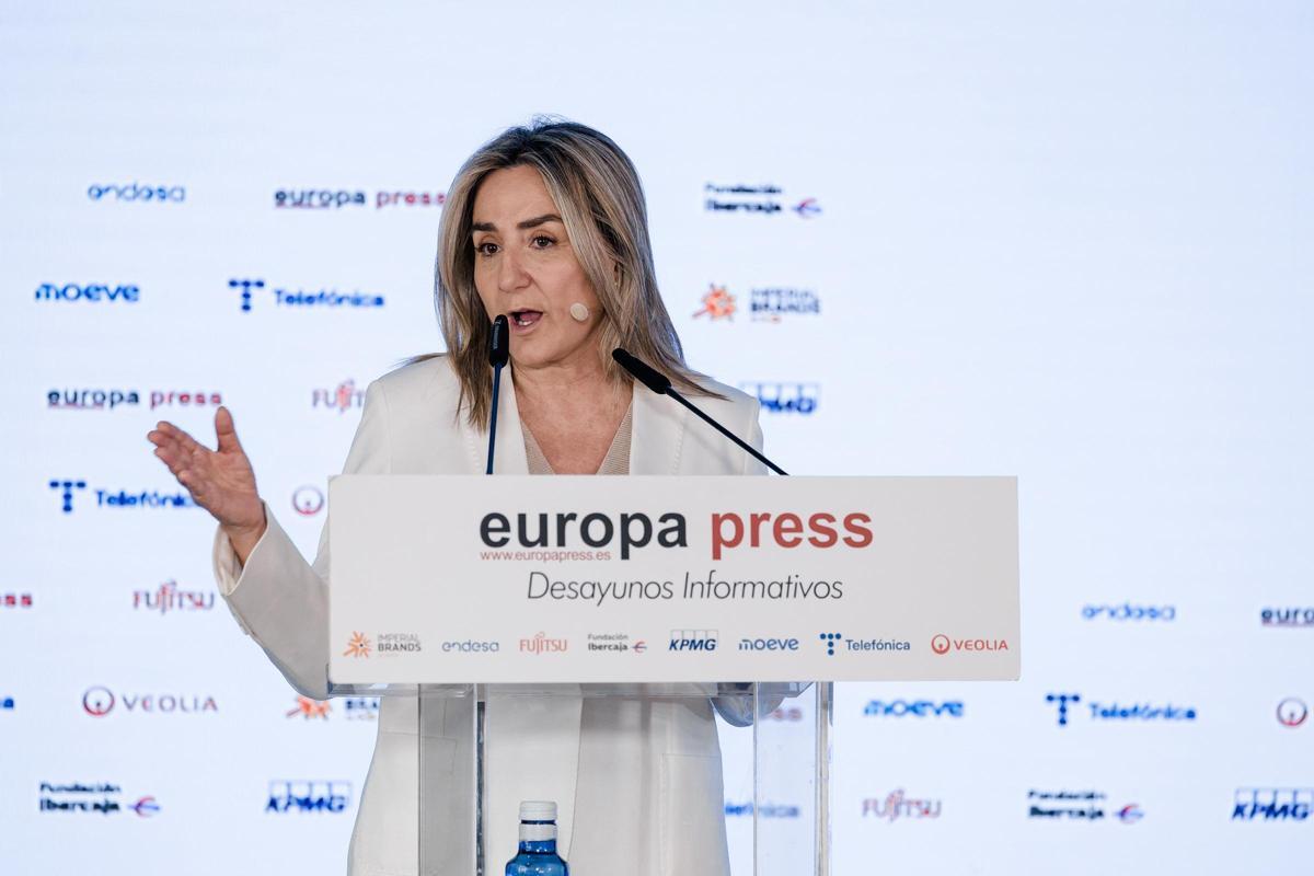 La ministra de Educación, Milagros Tolón.