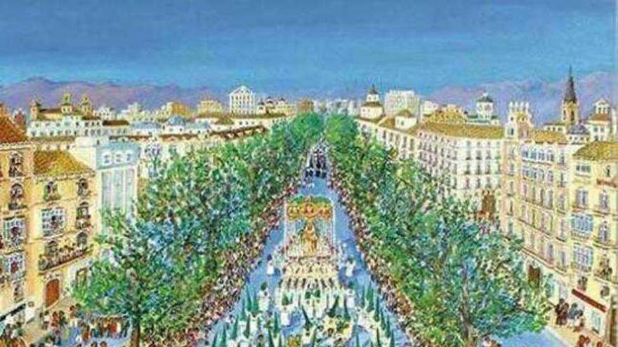 El Cartel de la Semana Santa de Málaga de este año.