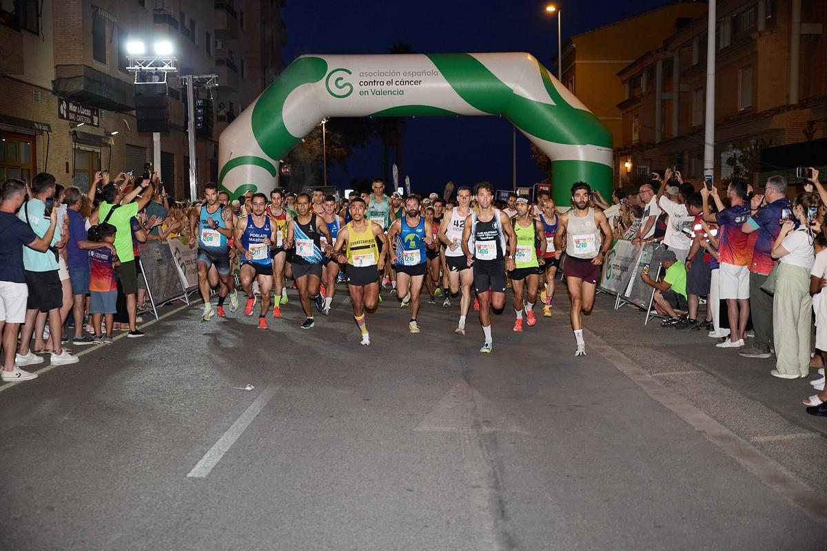 Salida de la prueba en Alboraia.