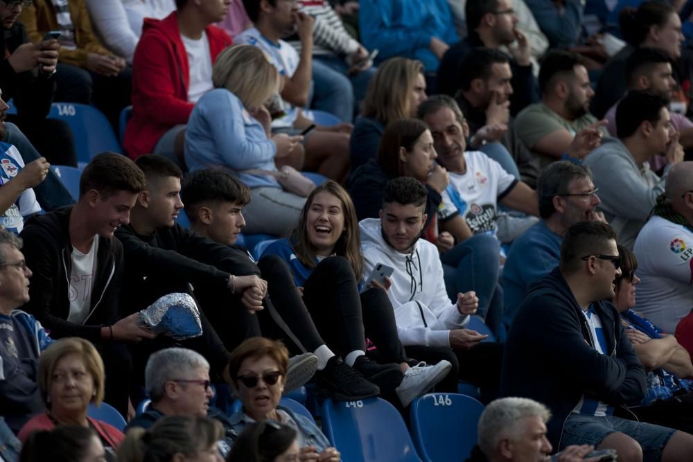 La afición en el Dépor-Almería