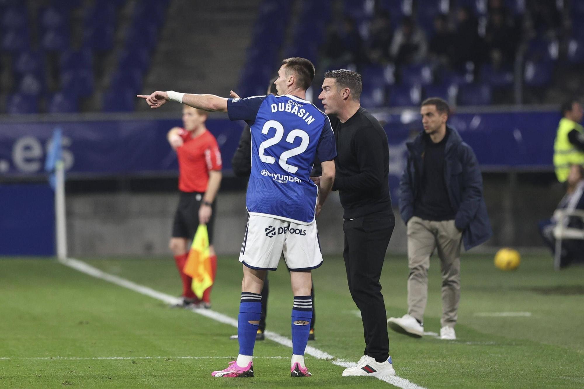 El partido entre el Real Oviedo y el Leganés, en imágenes