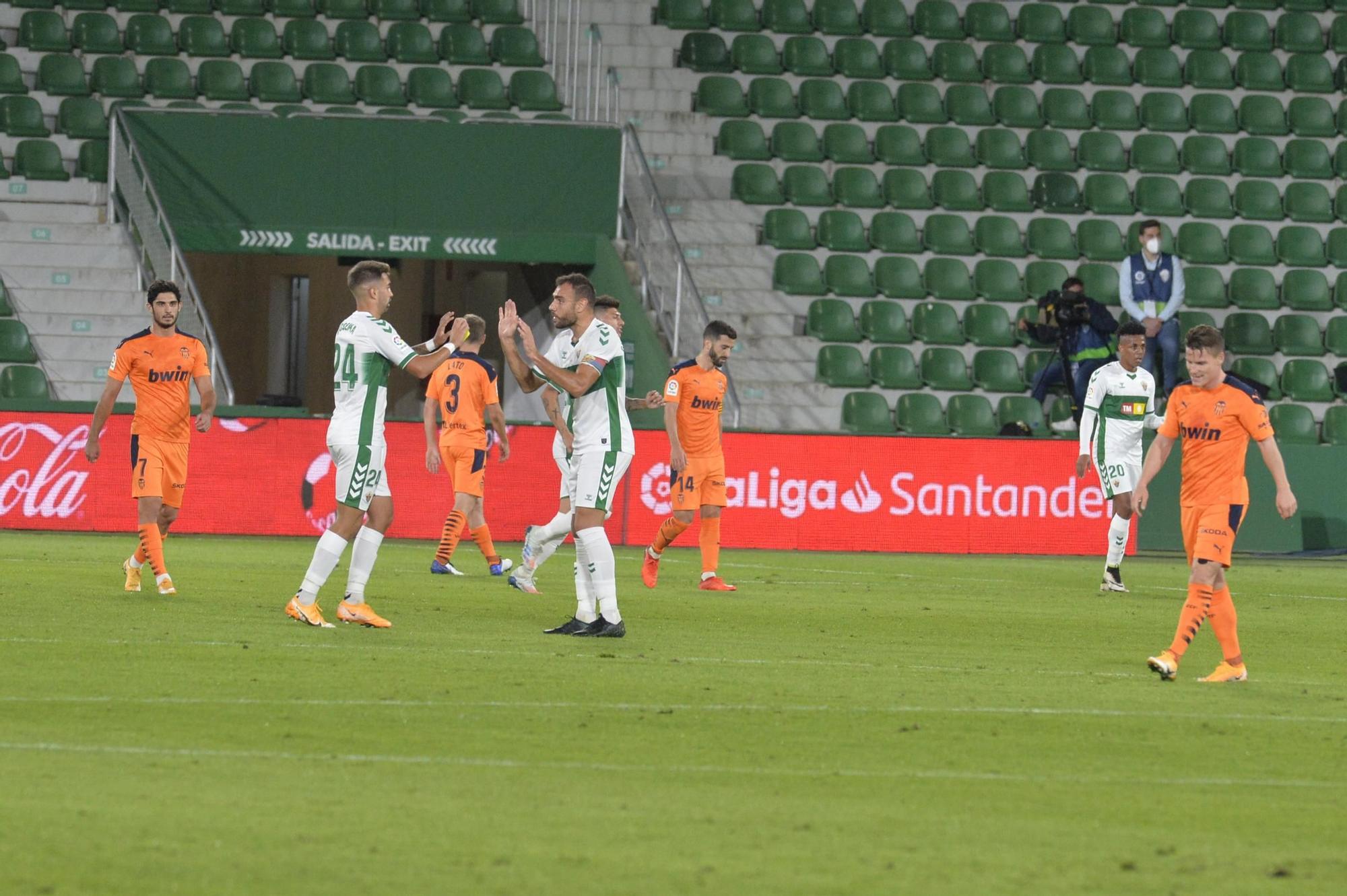 Elche CF - Valencia: Las imágenes del partido