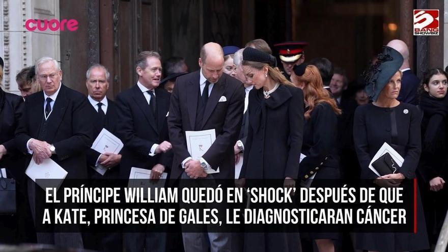 Así se sintió el príncipe William al enterarse de la enfermedad de Kate Middleton