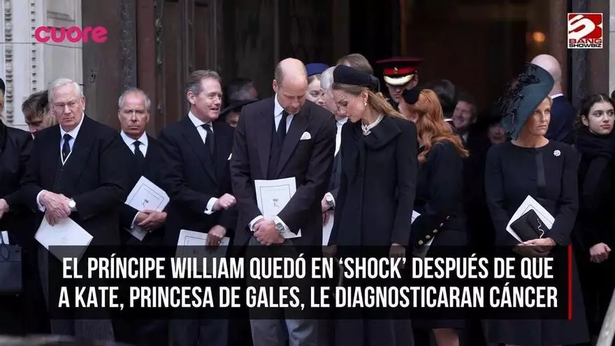 Así se sintió el príncipe William al enterarse de la enfermedad de Kate Middleton