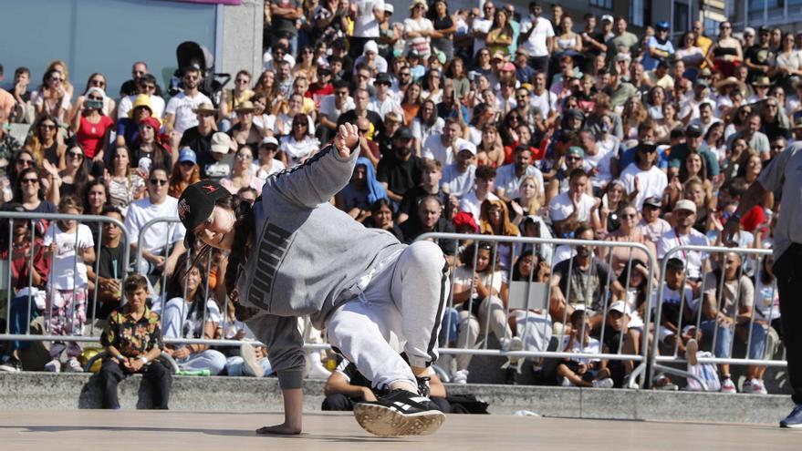 Saltos y acrobacias sobre dos ruedas: así ha sido el sábado en O Marisquiño.