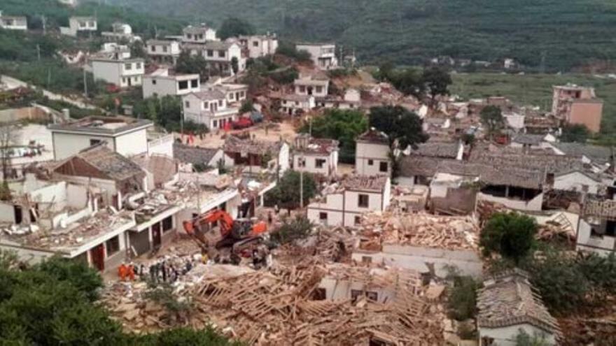 Un terremoto sacude China