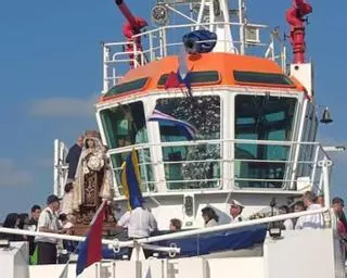 La gran fiesta marinera de Avilés, un año más, en honor a la capitana del mar