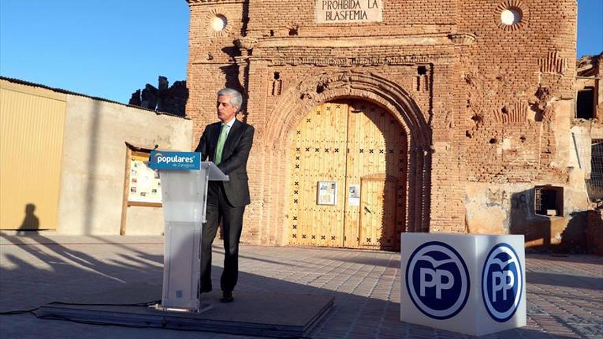 Suárez Illana promete una Ley de Concordia en Belchite