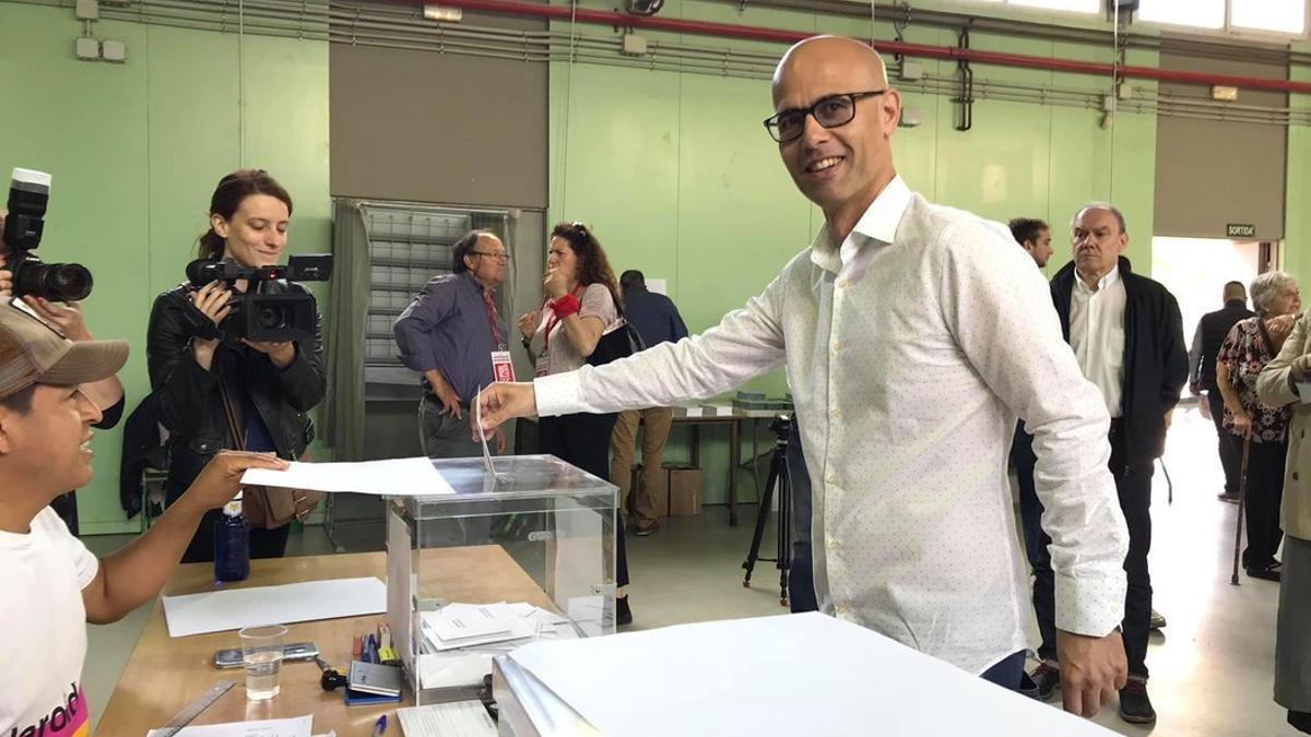 Jordi Seguer, candidato de ERC a la alcaldía de Parets del Vallès.