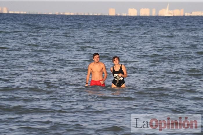 Protesta contra el estado del Mar Menor