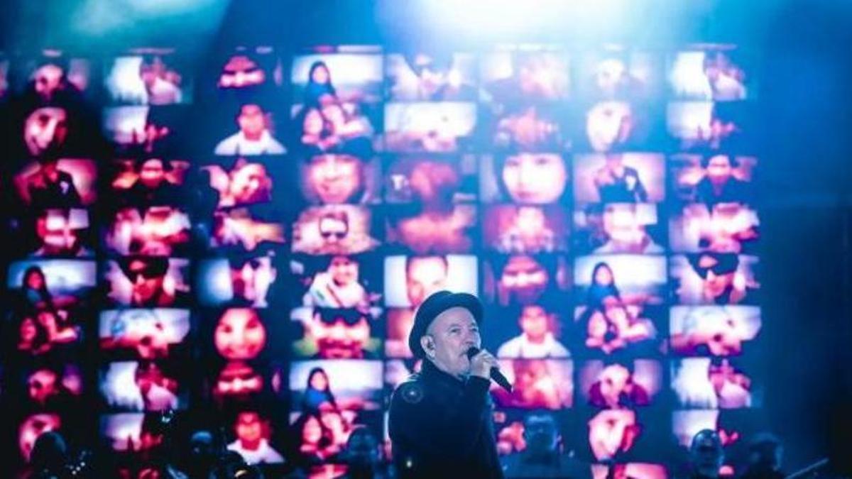 Rubén Blades en un anterior concierto en Pirineos Sur.