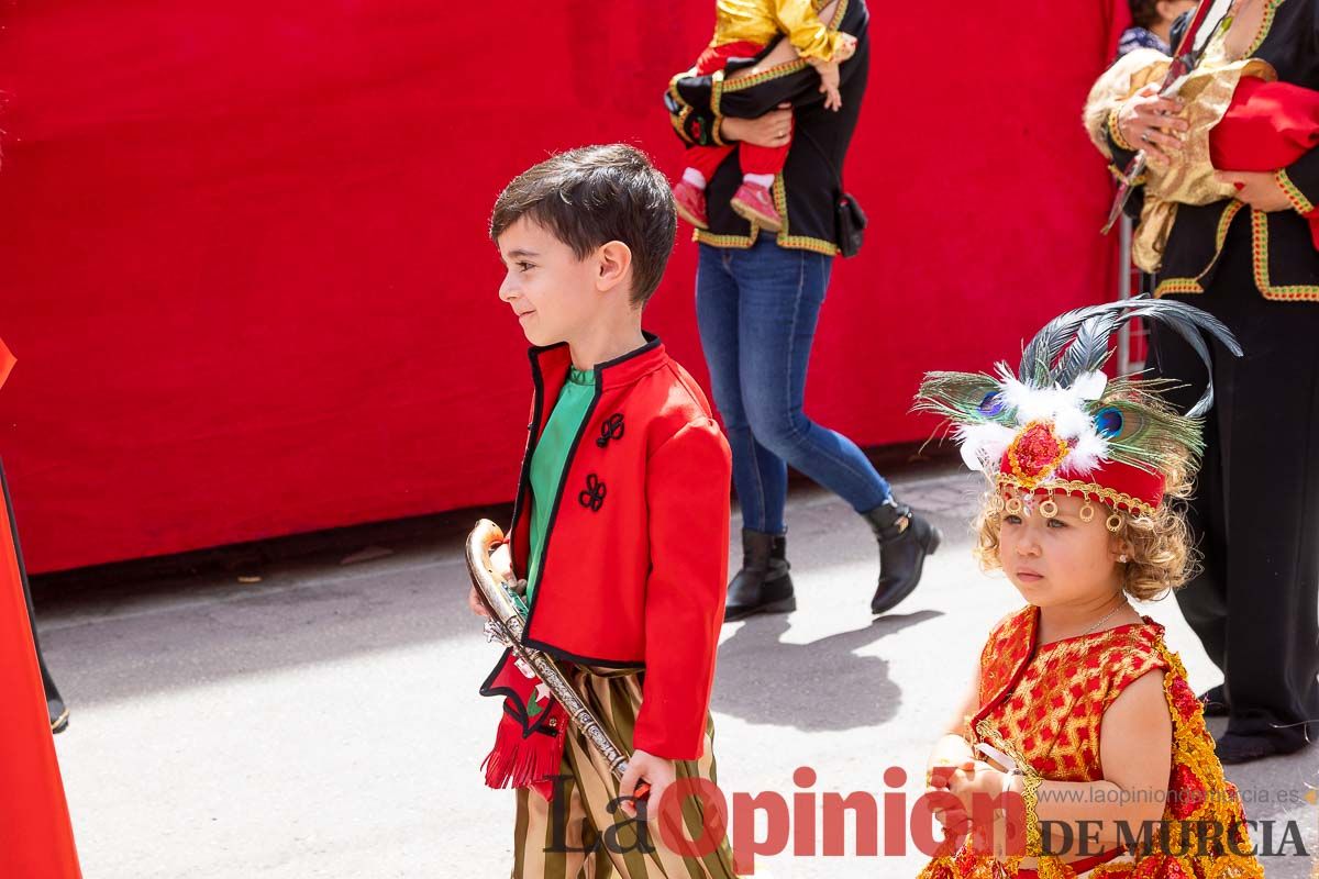 Desfile infantil del Bando Moro en las Fiestas de Caravaca