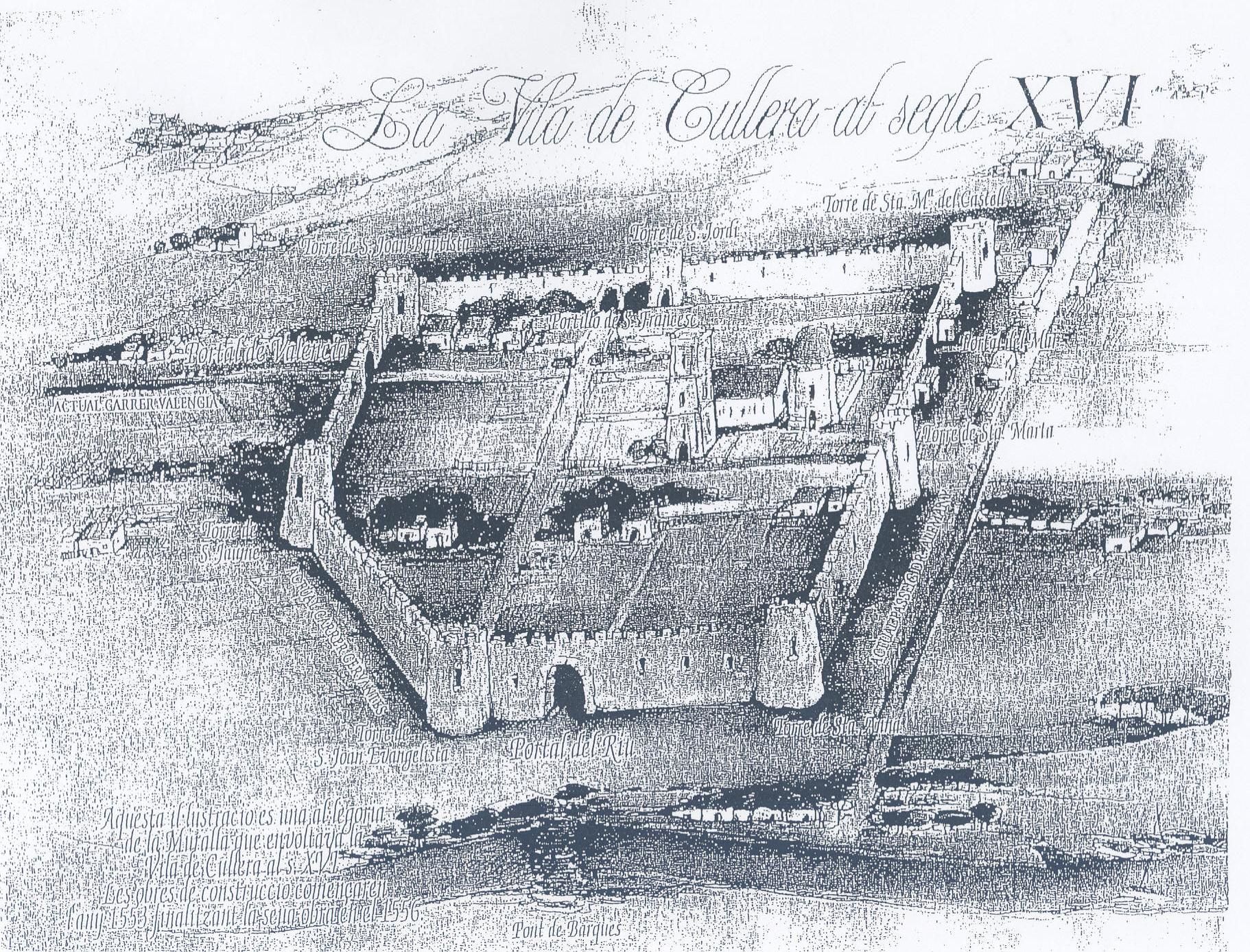 Grabado histórico de la primitiva ciudad amurallada del siglo XVI.jpg