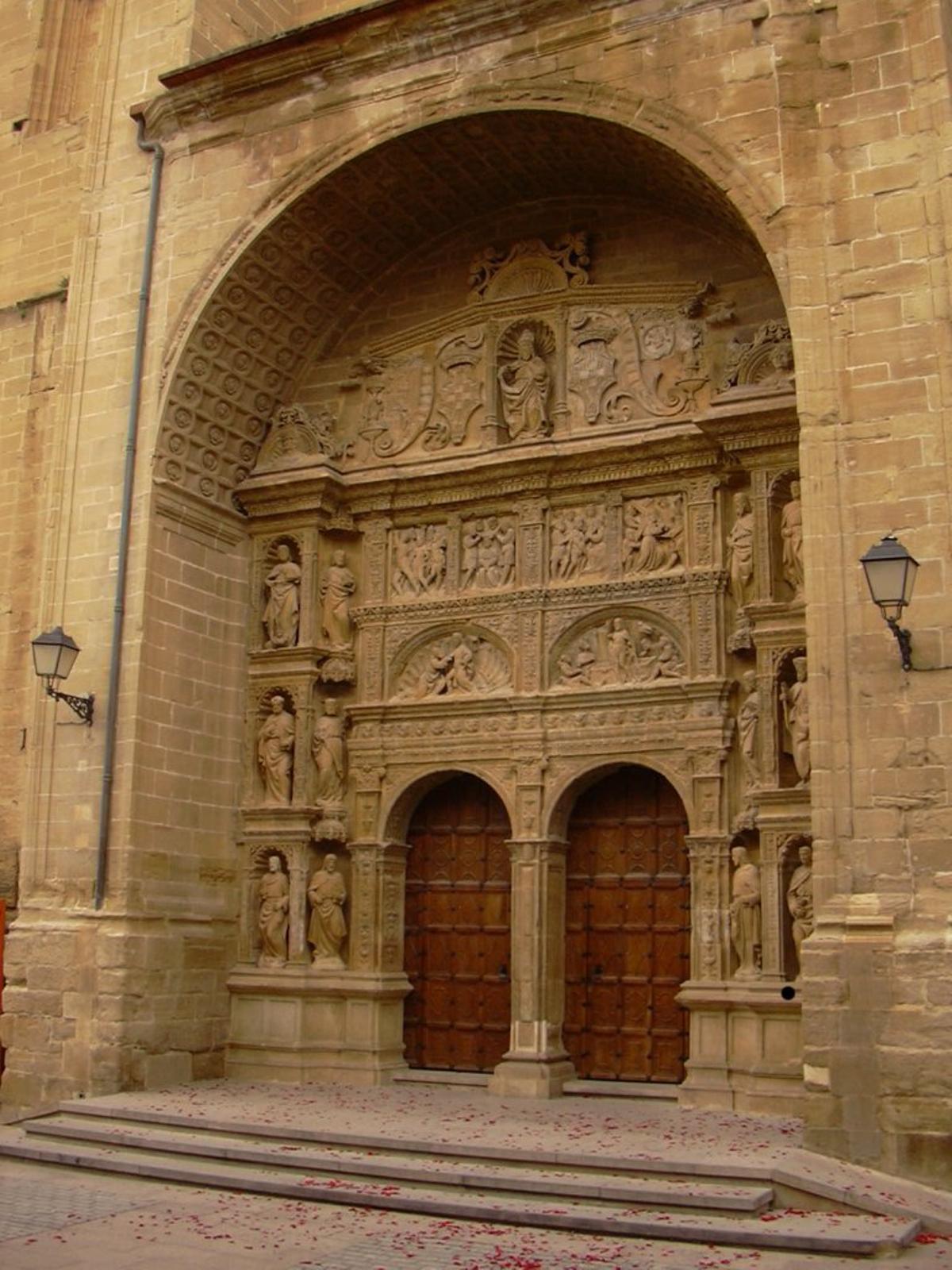 Portada de Santo Tomás de Haro