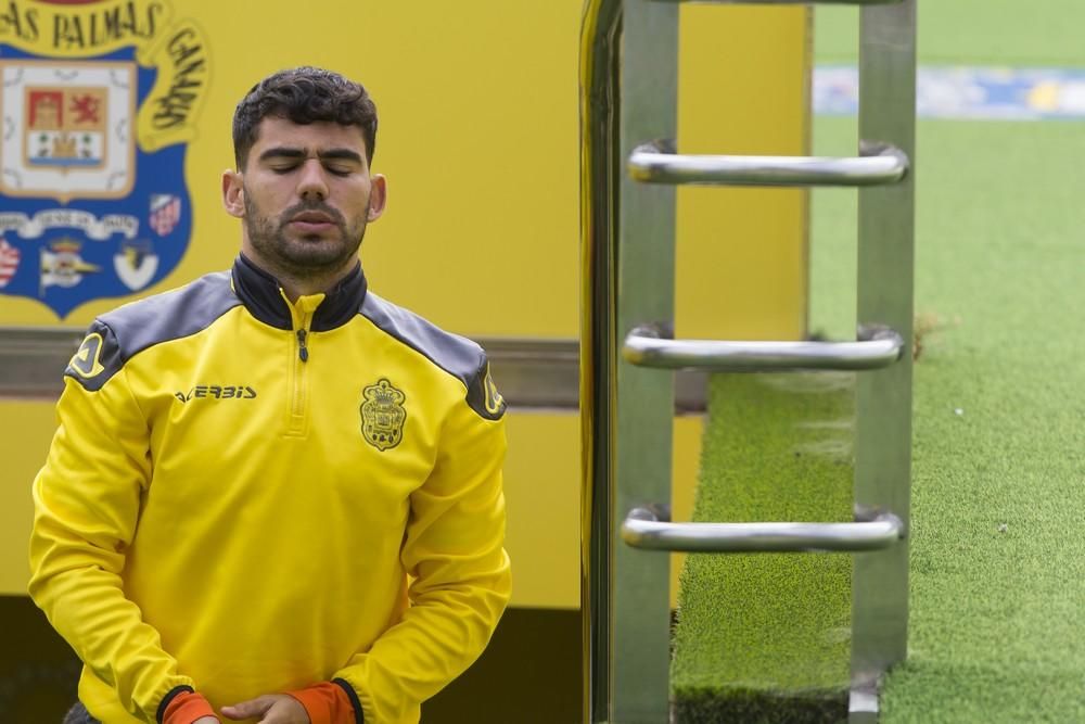 Entrenamiento de la UD previo al partido contra el Betis (18/04/2018)