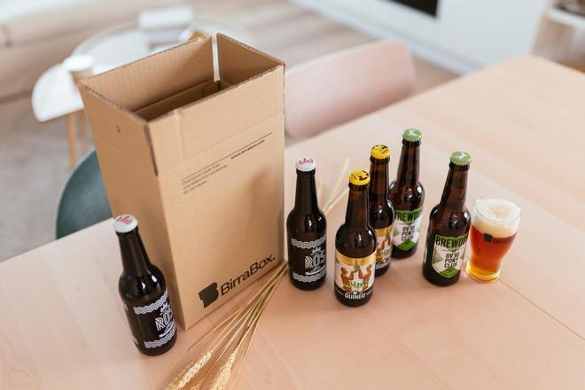 Pack de seis cervezas, de BirraBox