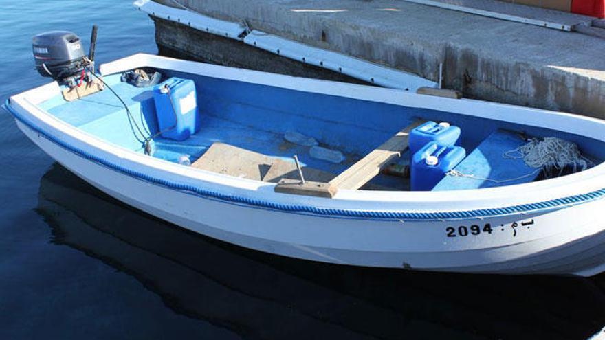 Das Boot liegt inzwischen im Hafen von s&#039;Estanyol.