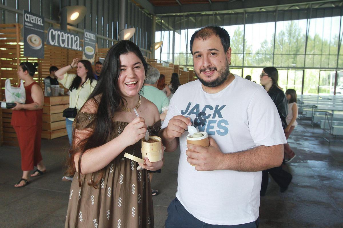 Las tartas endulzaron la jornada.
