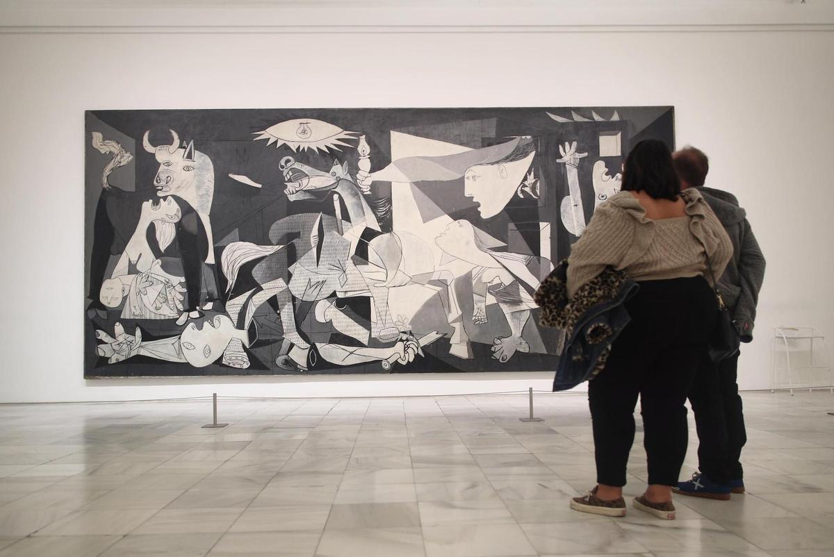 El Guernica de Picasso, en el Museo Reina Sofía de Madrid.