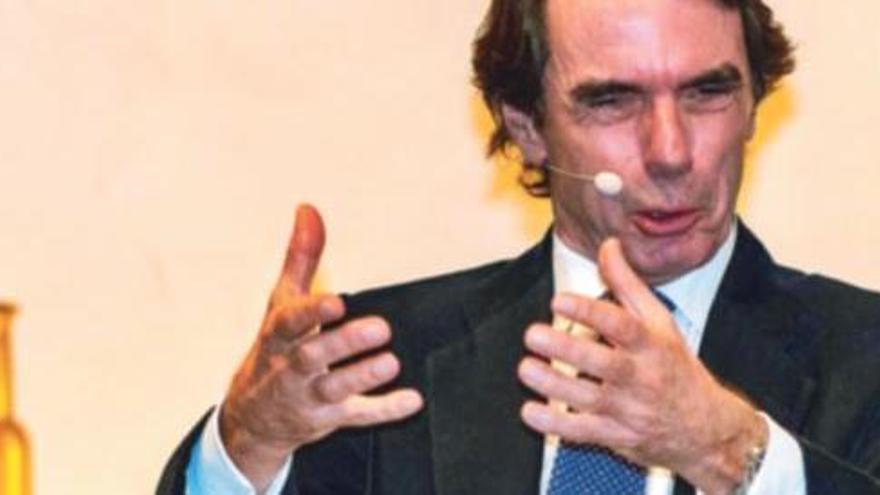 José María Aznar im Verlagsclub von „Diario de Mallorca&quot; und Mallorca Zeitung