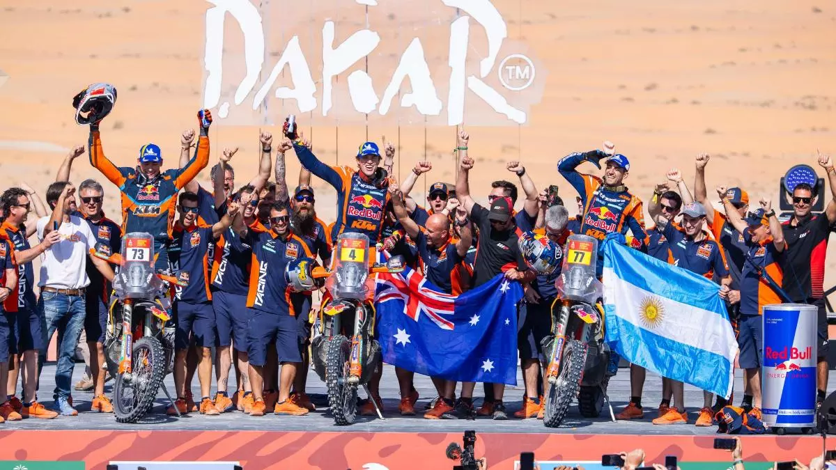 El palmarés de campeones del Dakar en motos