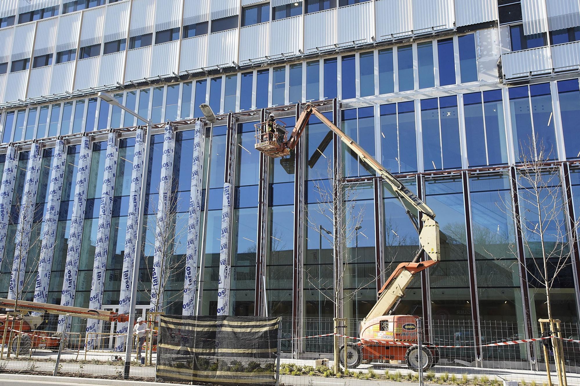 La nova Clínica Girona encara la recta final de les obres