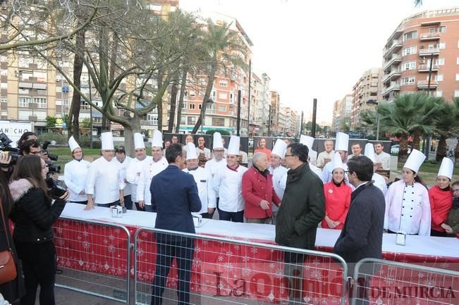 Presentación del 'Murciatone' en la Plaza Circular