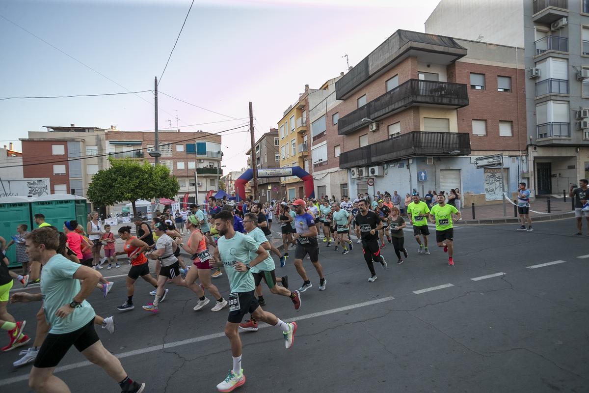 Un momento de la Carrera Popular de Espinardo