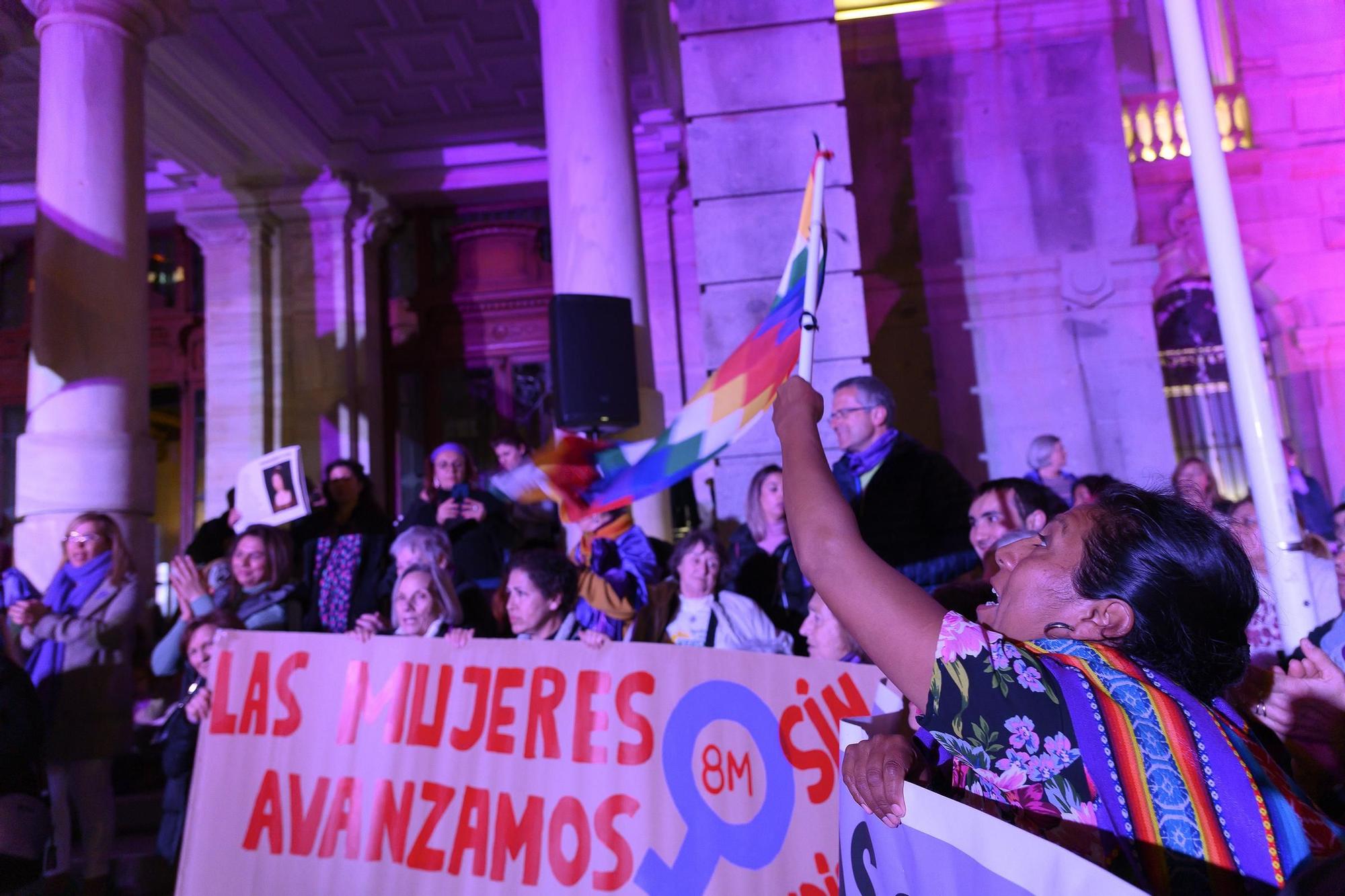 Manifestación del 8M en Cartagena - La Opinión de Murcia
