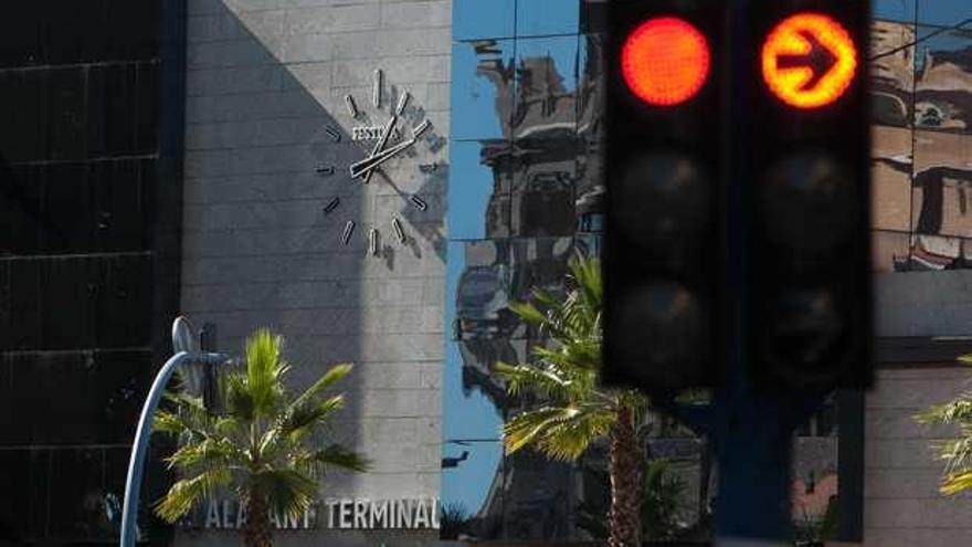 Nuevo reloj para la estación