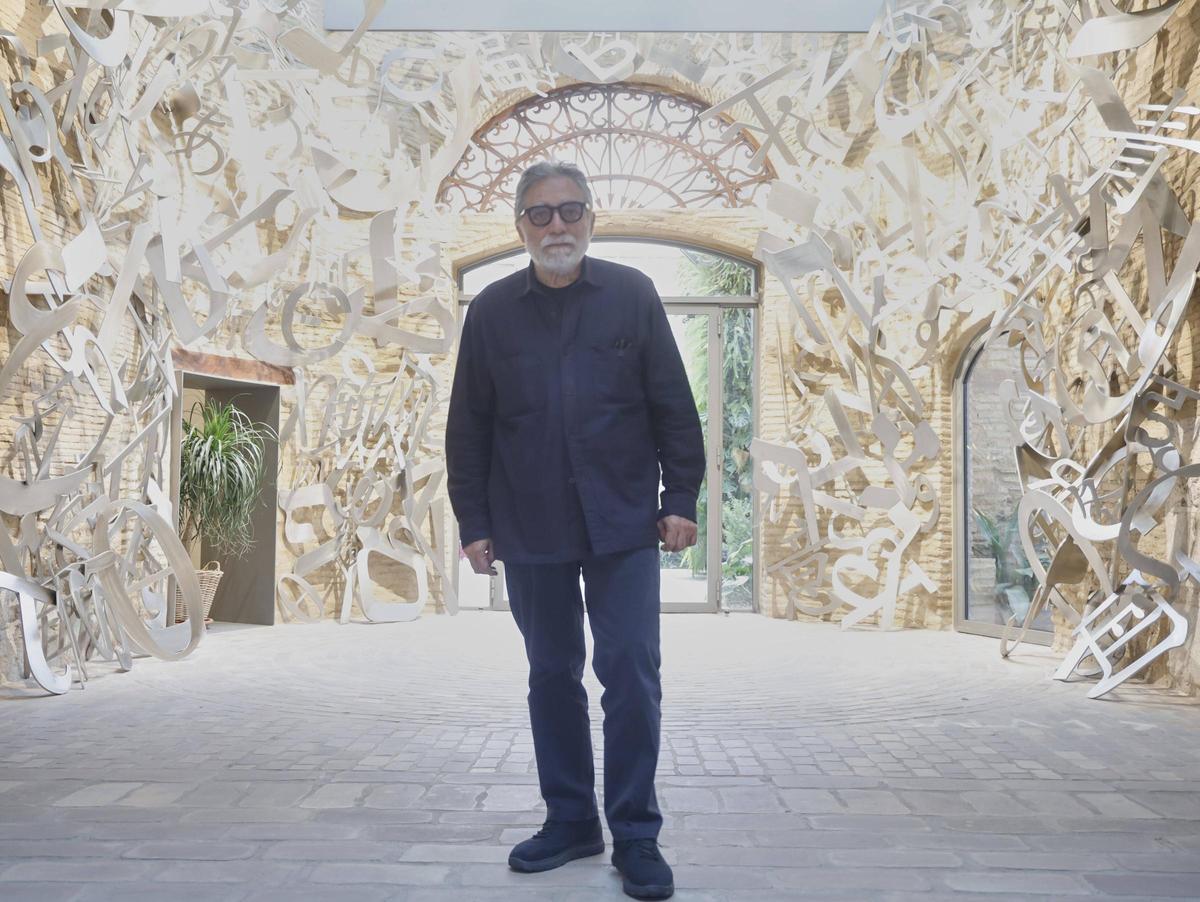 Jaume Plensa en el centro de arte Hortensia Herrero
