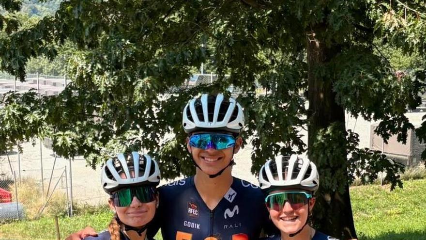 Cinco corredores del Kazajoz llevarán a España al Mundial de XCO de Val di Sole