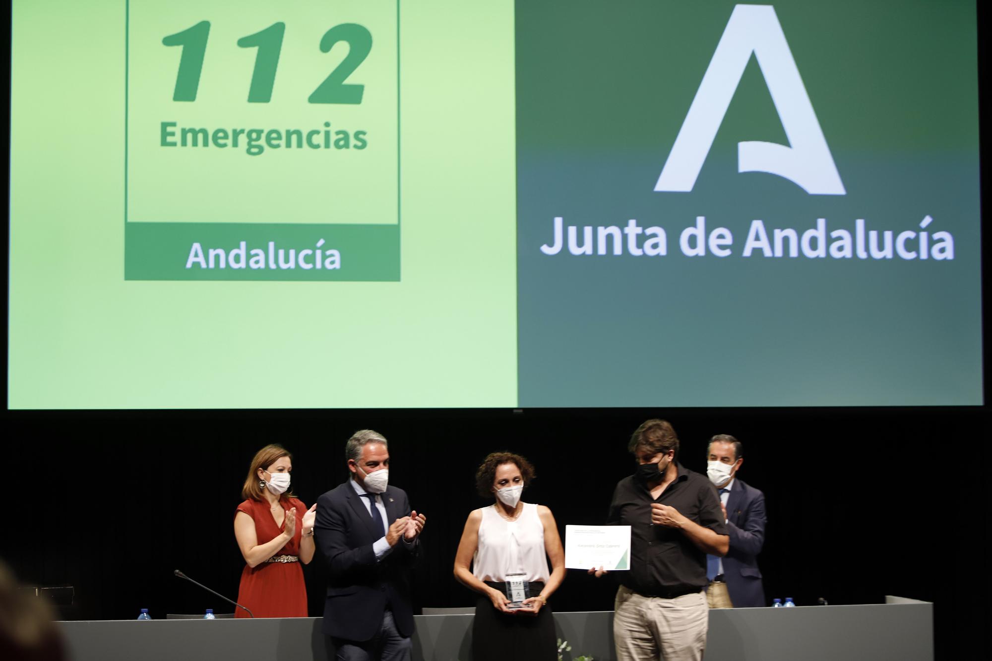 Gala del XX Aniversario del Servicio de Emergencias 112 en Andalucía