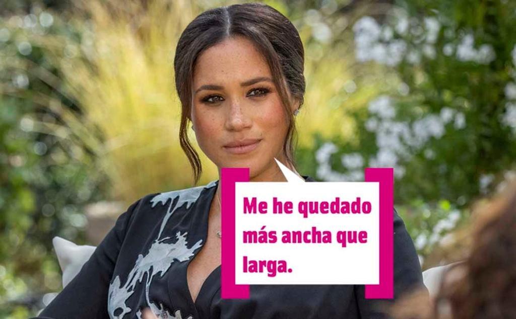 Meghan Markle se queda más ancha que larga con Oprah