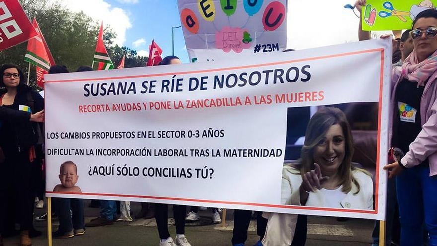 Nuevas protestas por la financiación de la Educación Infantil en Andalucía